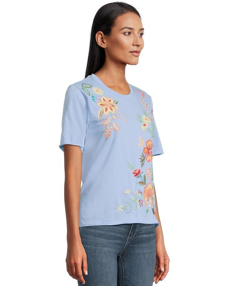V-neck Short Sleeve Tee - Nicolette Product Image