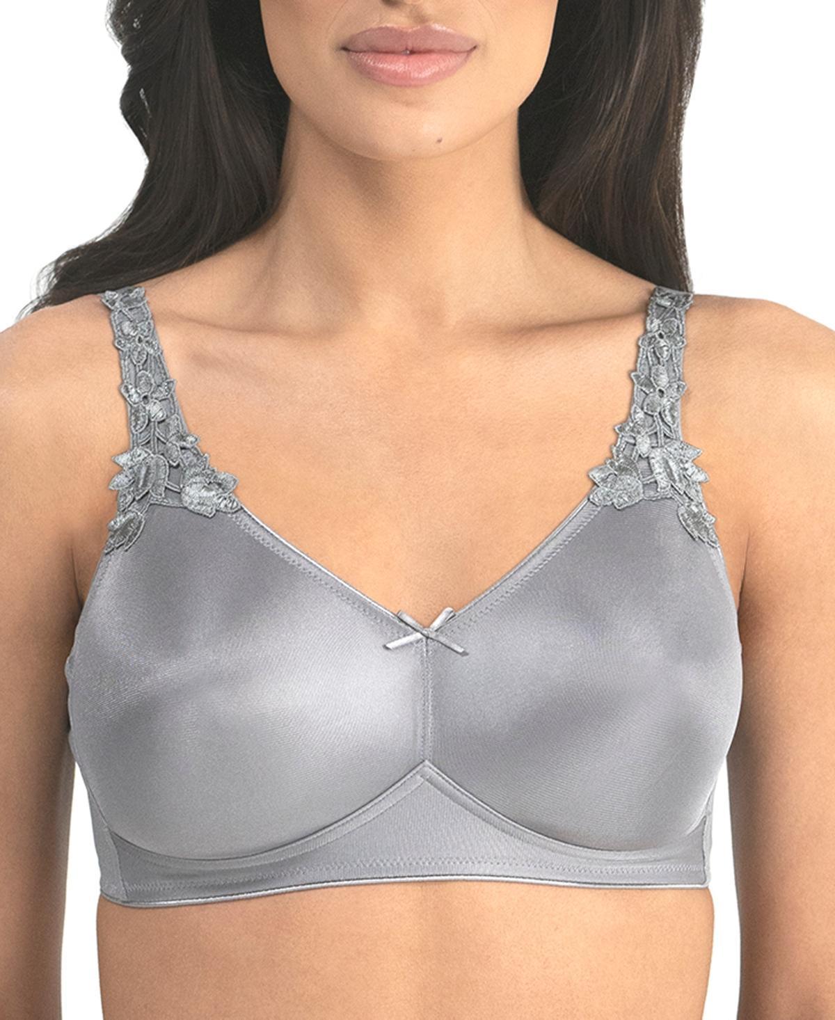 Dominique Jillian Everyday Wireless Minimizer Bra 6800, Women's, Size: 42 C, Grey Blue Product Image