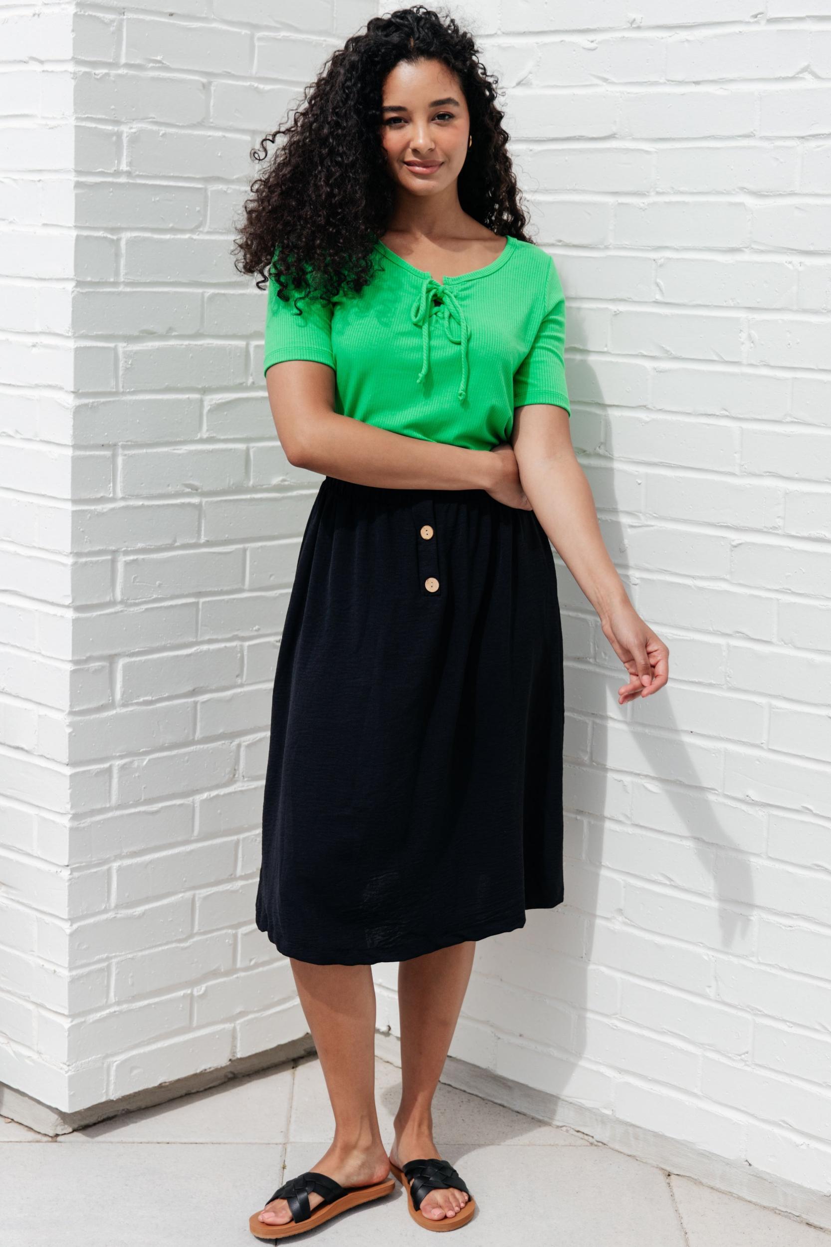 She's a Scholar Mid-Length Skirt Product Image