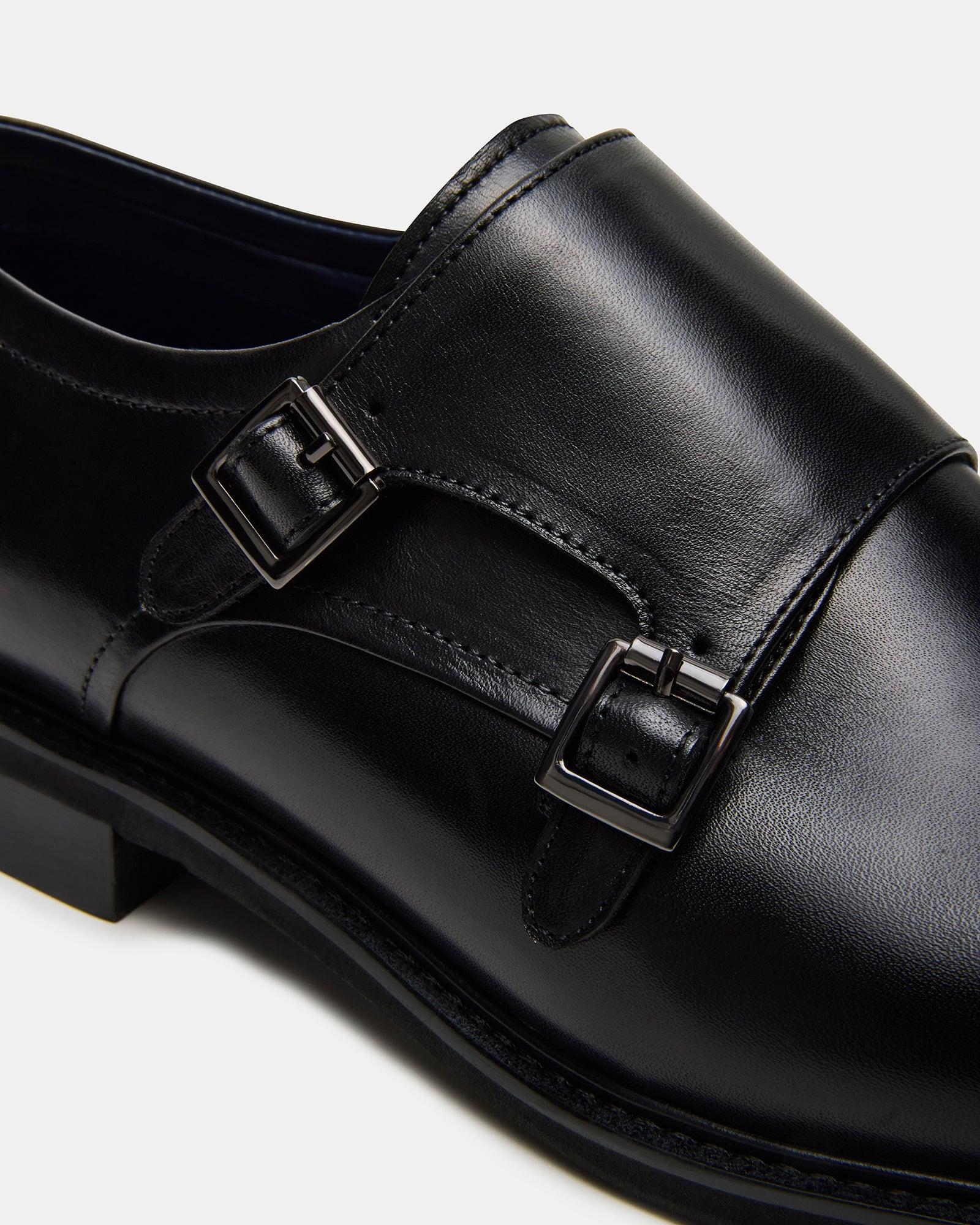 HARAN BLACK LEATHER Male Product Image