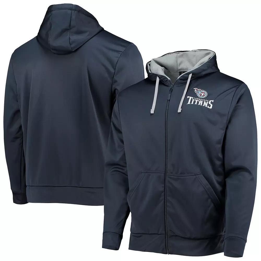 Men's Dunbrooke Navy/Gray Tennessee Titans Apprentice Full-Zip Hoodie, Size: Medium, Blue Product Image