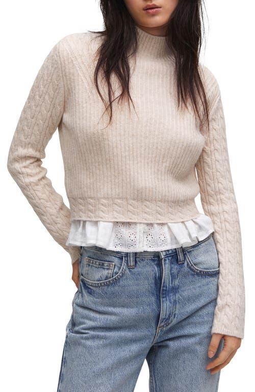 MANGO Jade Sweater (Pastel ) Women's Sweater Product Image