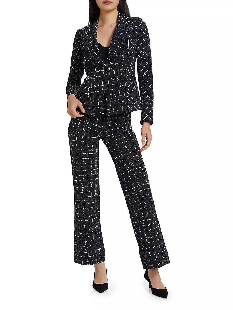 Ruggery Check-Print Blazer Product Image