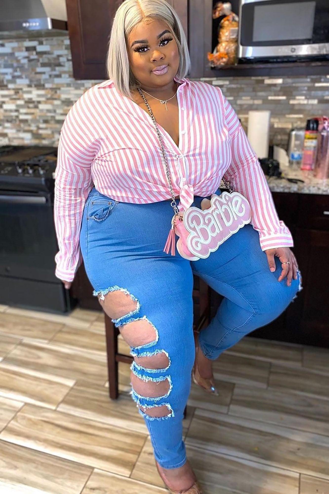 Playin' Games Long Sleeve Top - Pink Product Image