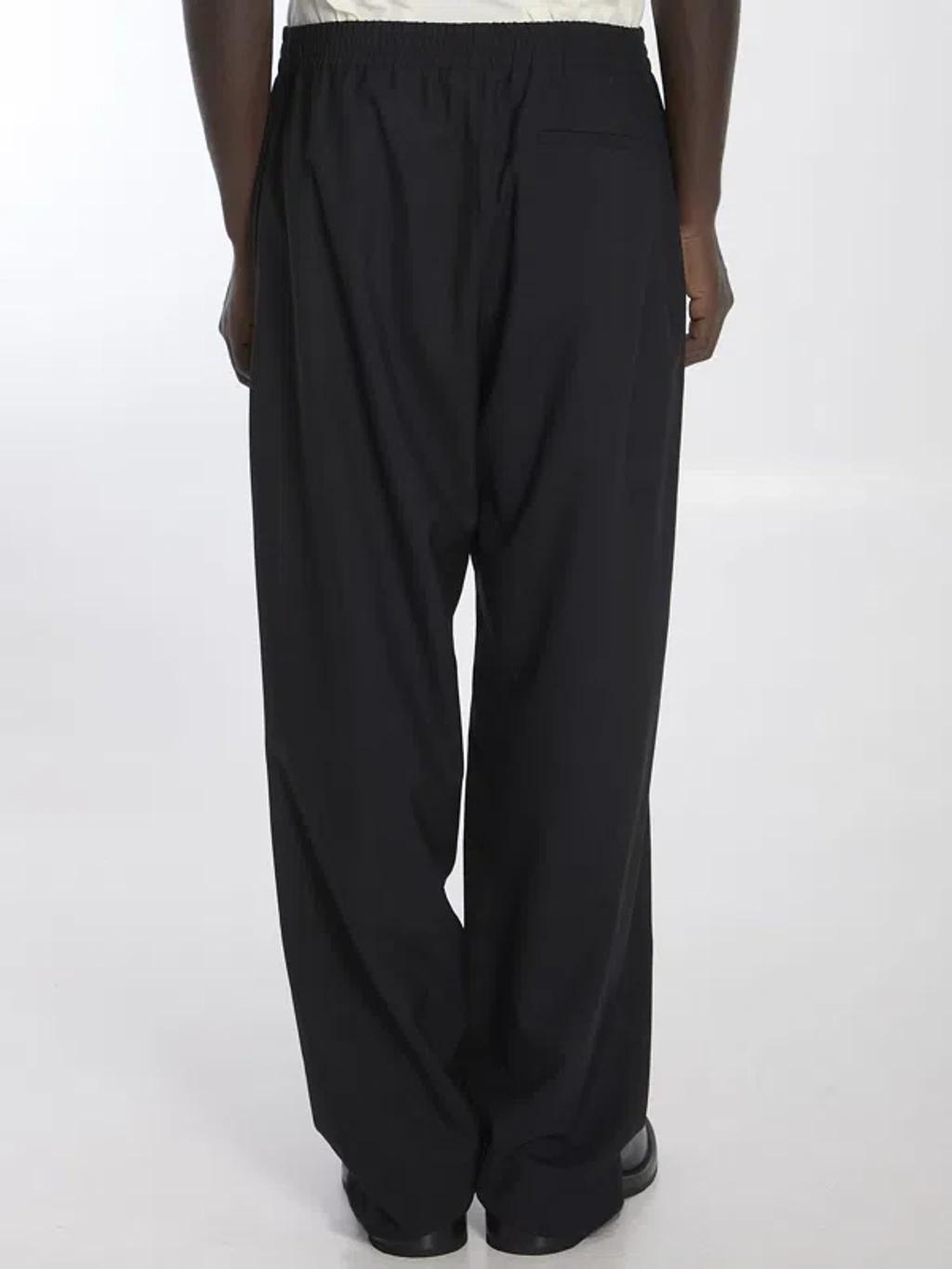 THE ROW Konan Trousers In Black Product Image