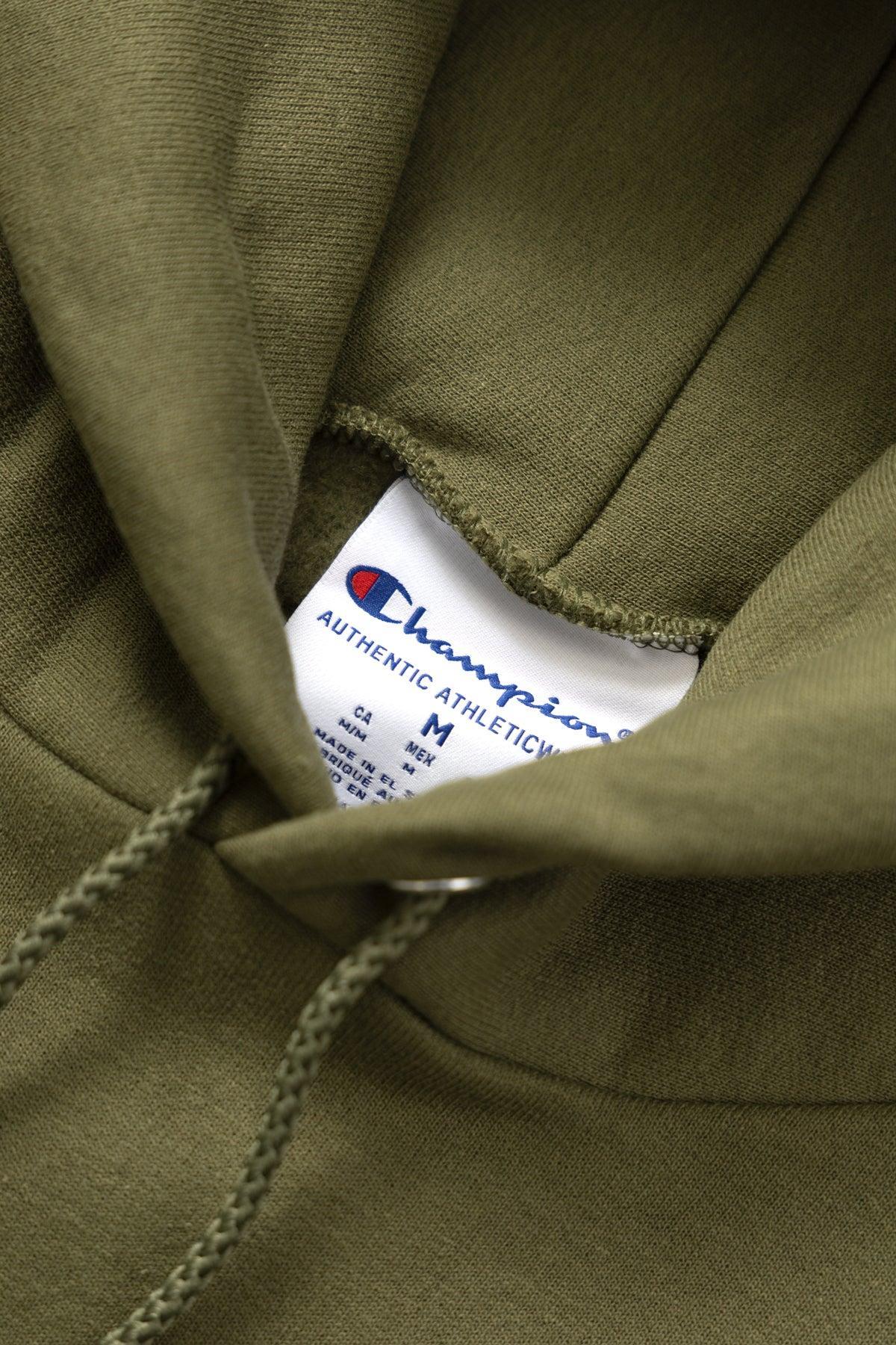 Champion - 9oz Hoodie - Olive Product Image
