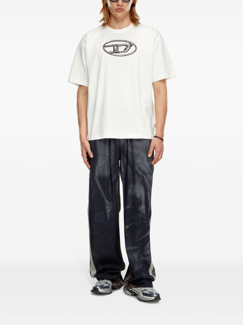 logo-print cotton T-shirt Product Image
