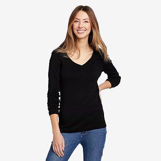Women's Favorite Long-Sleeve V-Neck T-Shirt Product Image