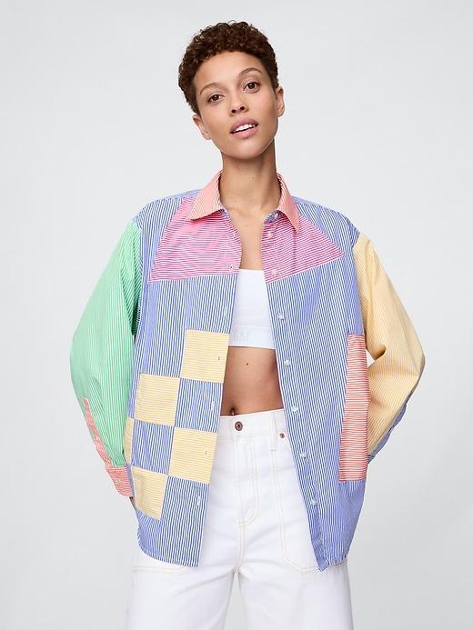 Gap × HFR Patchwork Shirt by BruceGlen Product Image