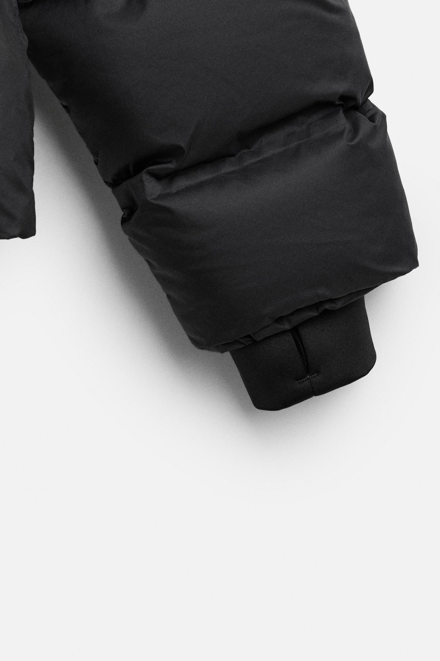 HOODED QUILTED JACKET Product Image