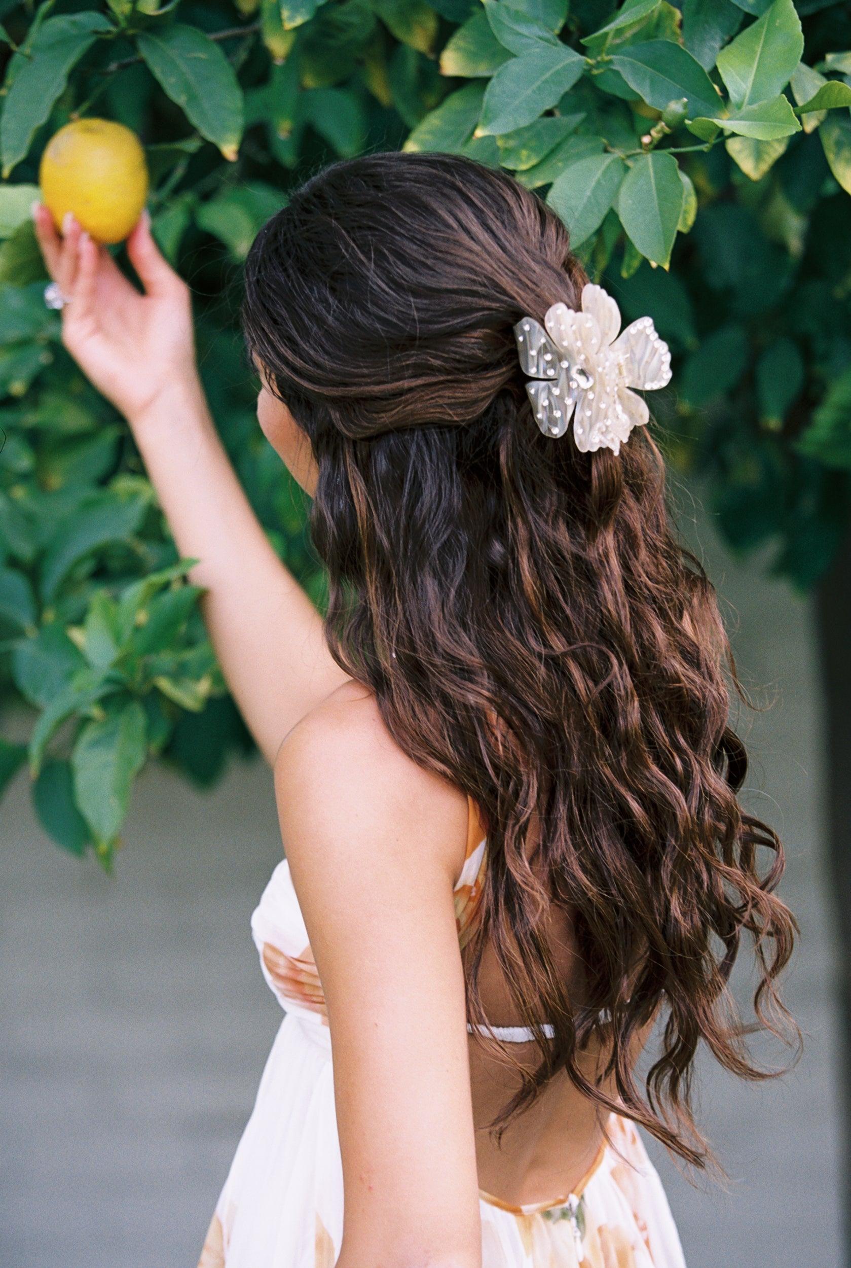 Flora Hairclip (Yellow) Product Image