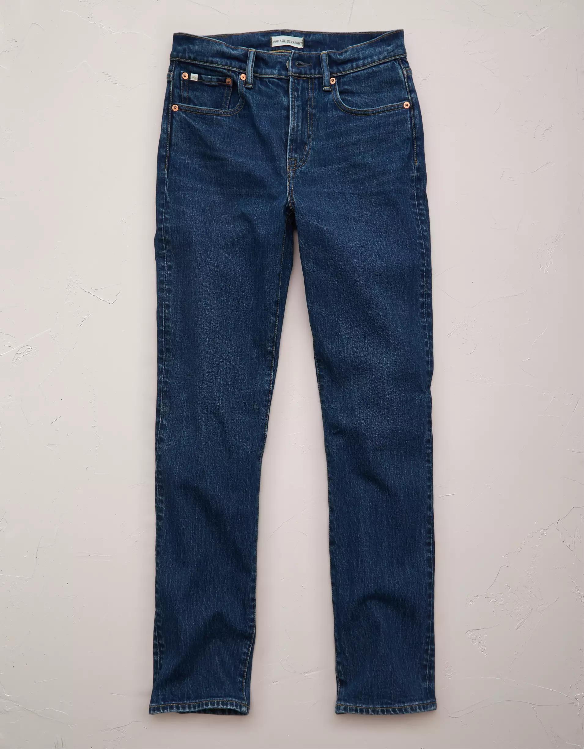 AE77 Premium Vintage Straight Jean Product Image
