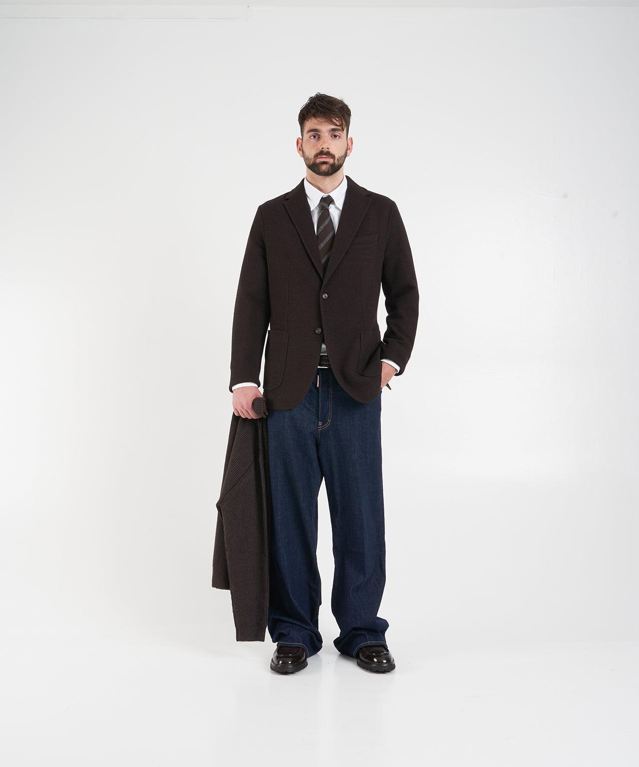 Knit blazer Product Image