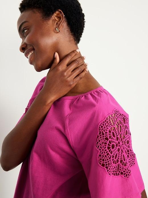 EveryWear Cutwork Top Product Image