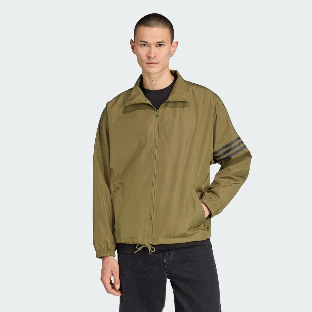 adidas Neuclassics Track Jacket Black L Mens Product Image