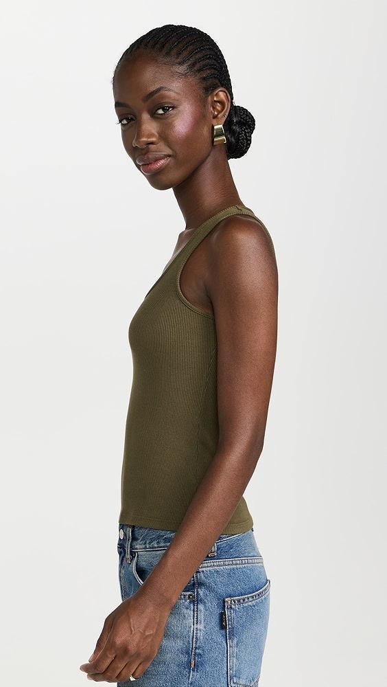 L'AGENCE Adira Scoop Neck Tank | Shopbop Product Image
