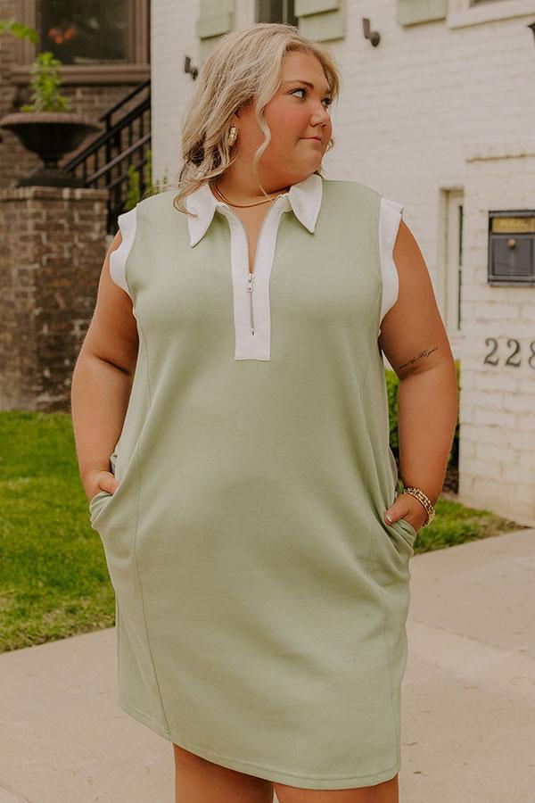 Beach House Brunch Mini Dress Curves Product Image