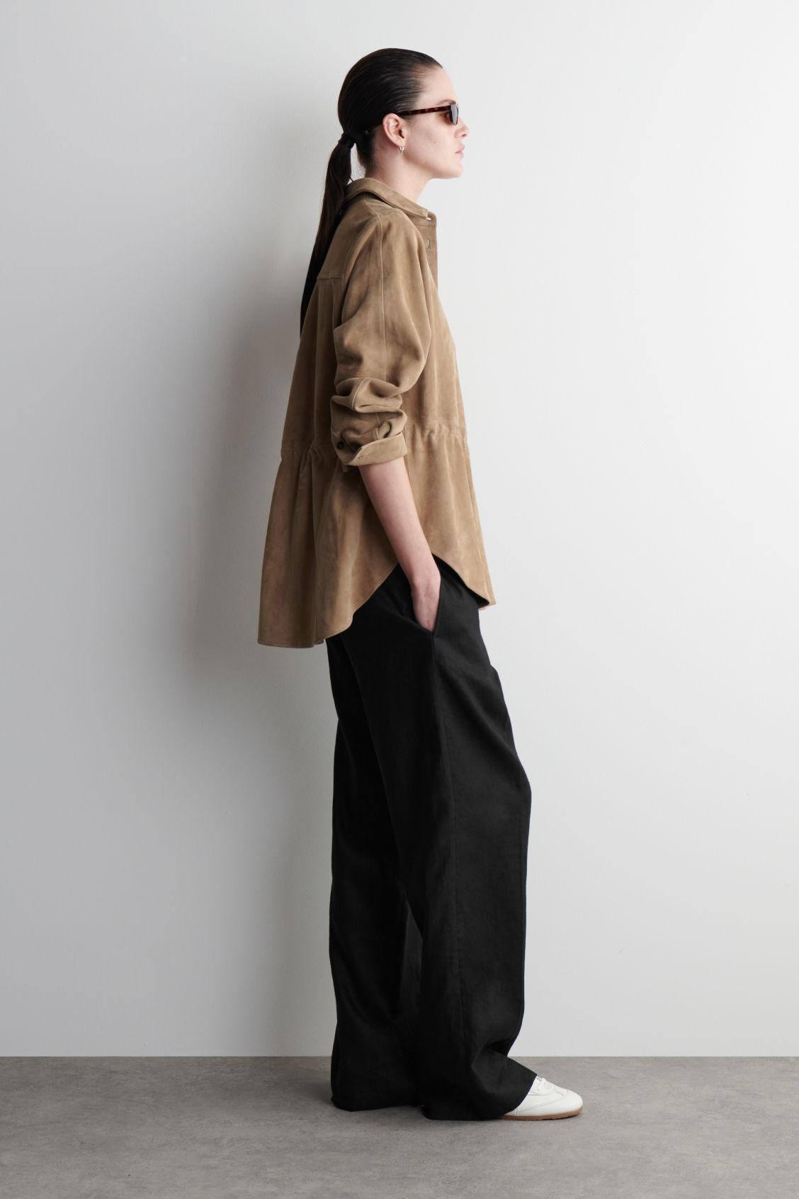 MINIMAL LEATHER SNEAKERS Product Image