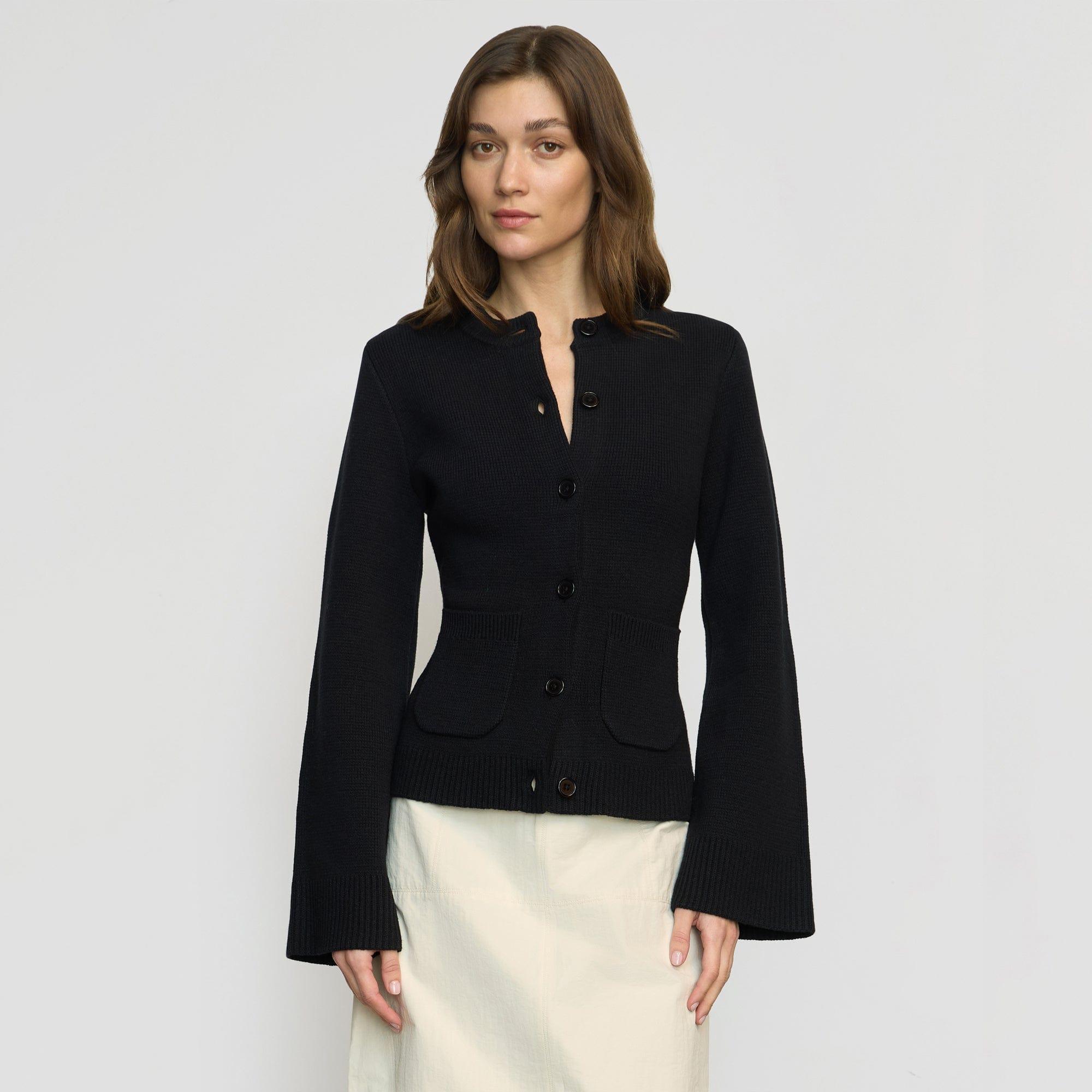Eames Organic Cotton-Wool Button Cardigan Product Image