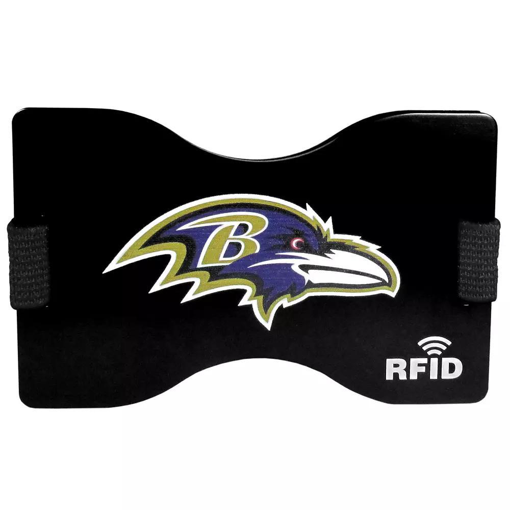 Men's Baltimore Ravens Hardcase RFID Wallet, Team Product Image