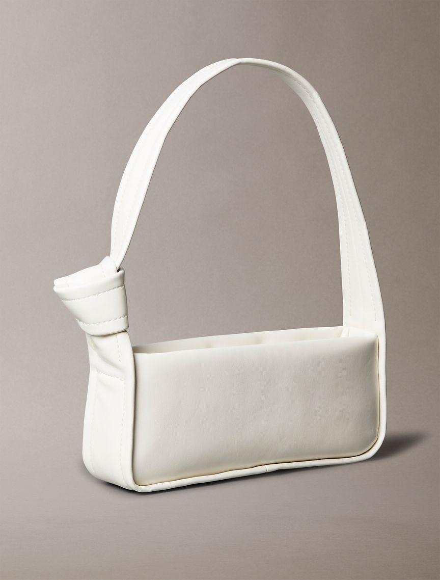 Calvin Klein Women's Knotted Small Shoulder Bag - Brown Product Image