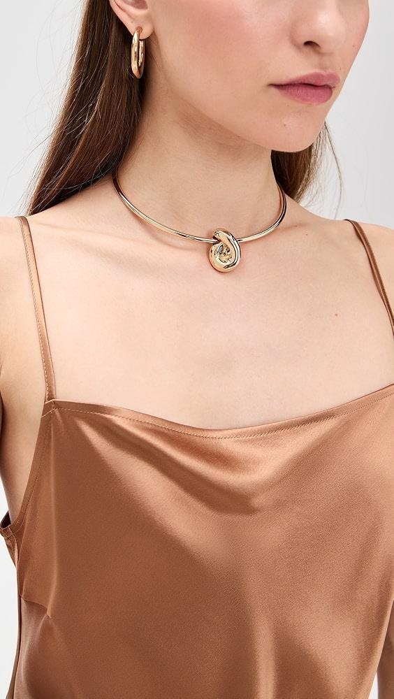 Jennifer Fisher Necklace Thin Knot Choker | Shopbop Product Image