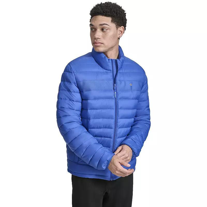 Men's Champion Lightweight Packable Puffer Jacket, Size: XXL, Blue Product Image