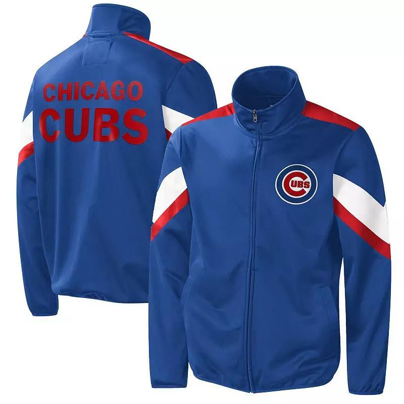 Men's G-III Sports by Carl Banks Navy Atlanta Braves Earned Run Full-Zip Jacket, Size: 3XL, Blue Product Image