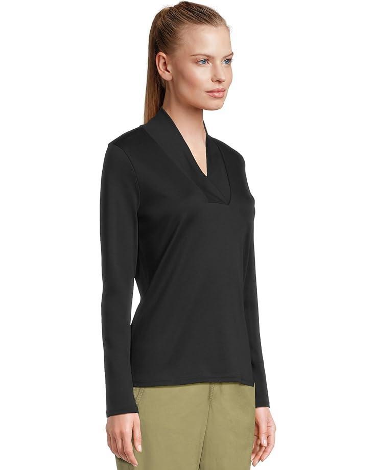 Pima Crew Neck Long Sleeve Product Image