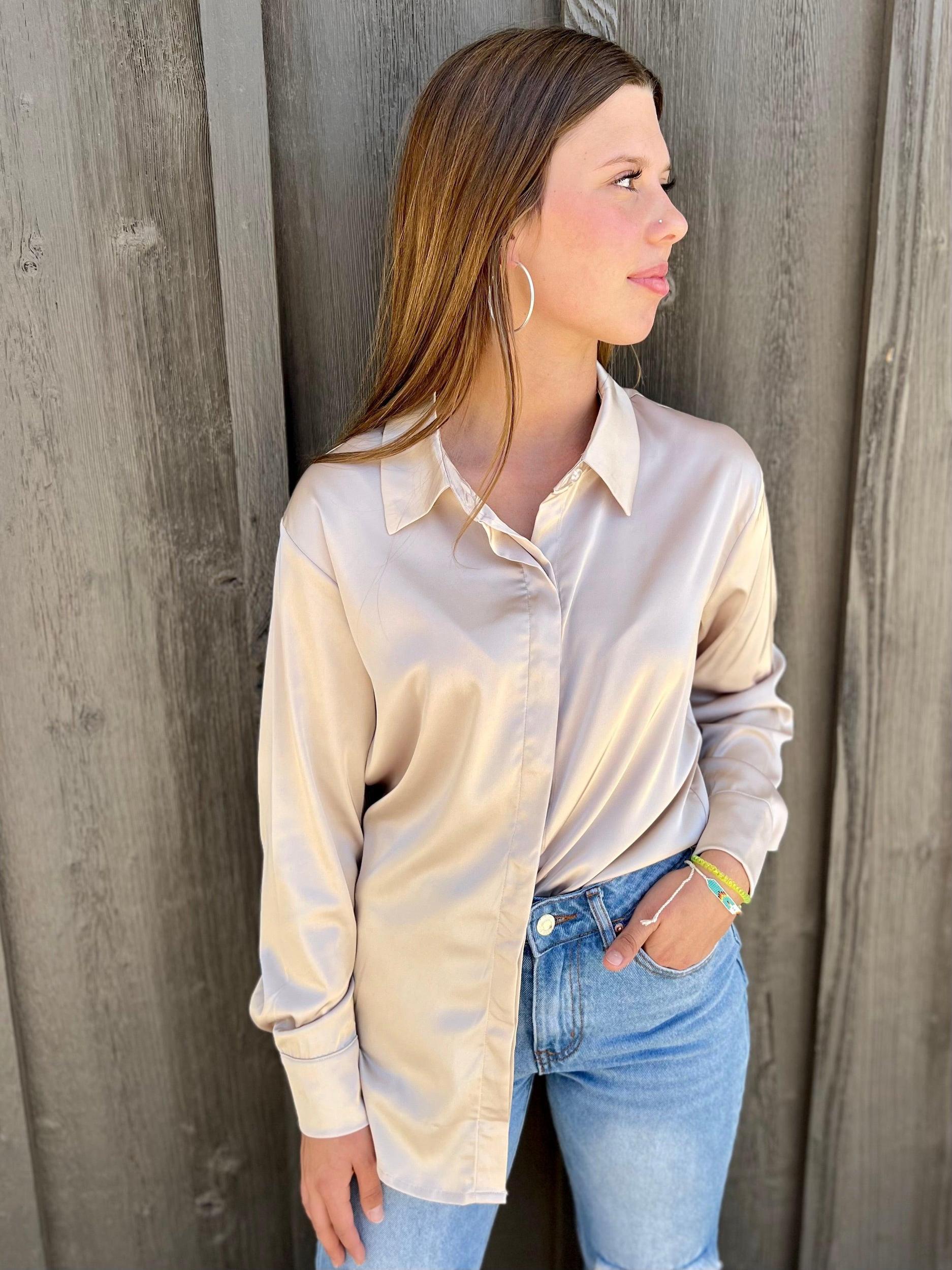 Smooth As Silk Top Product Image