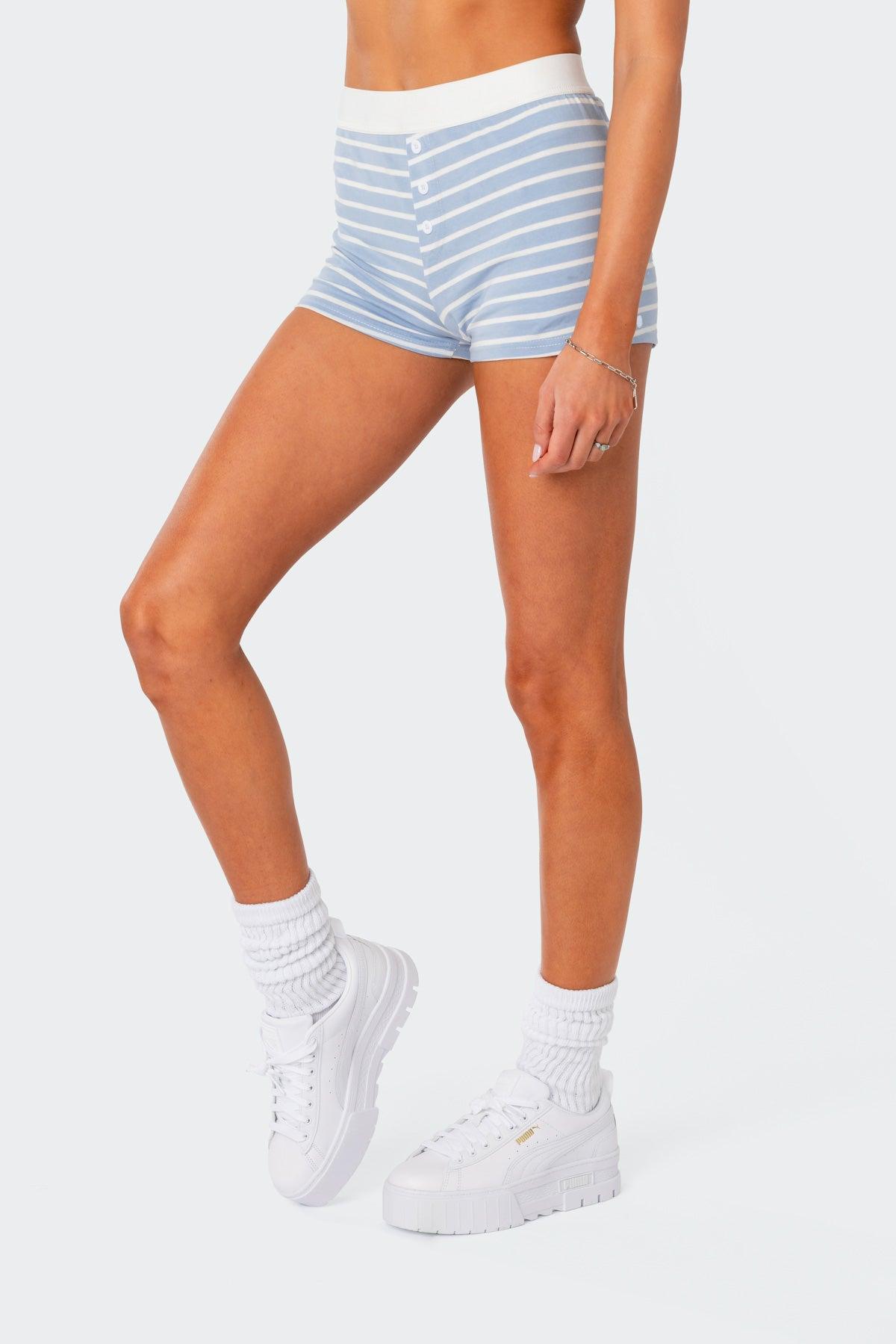Solene High Rise Shorts Product Image