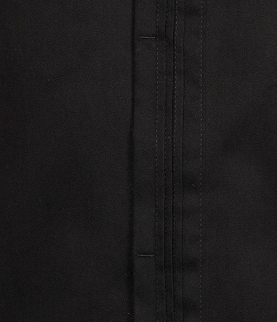 Murano Slim Fit Solid Pintuck Long Sleeve Woven Shirt Product Image