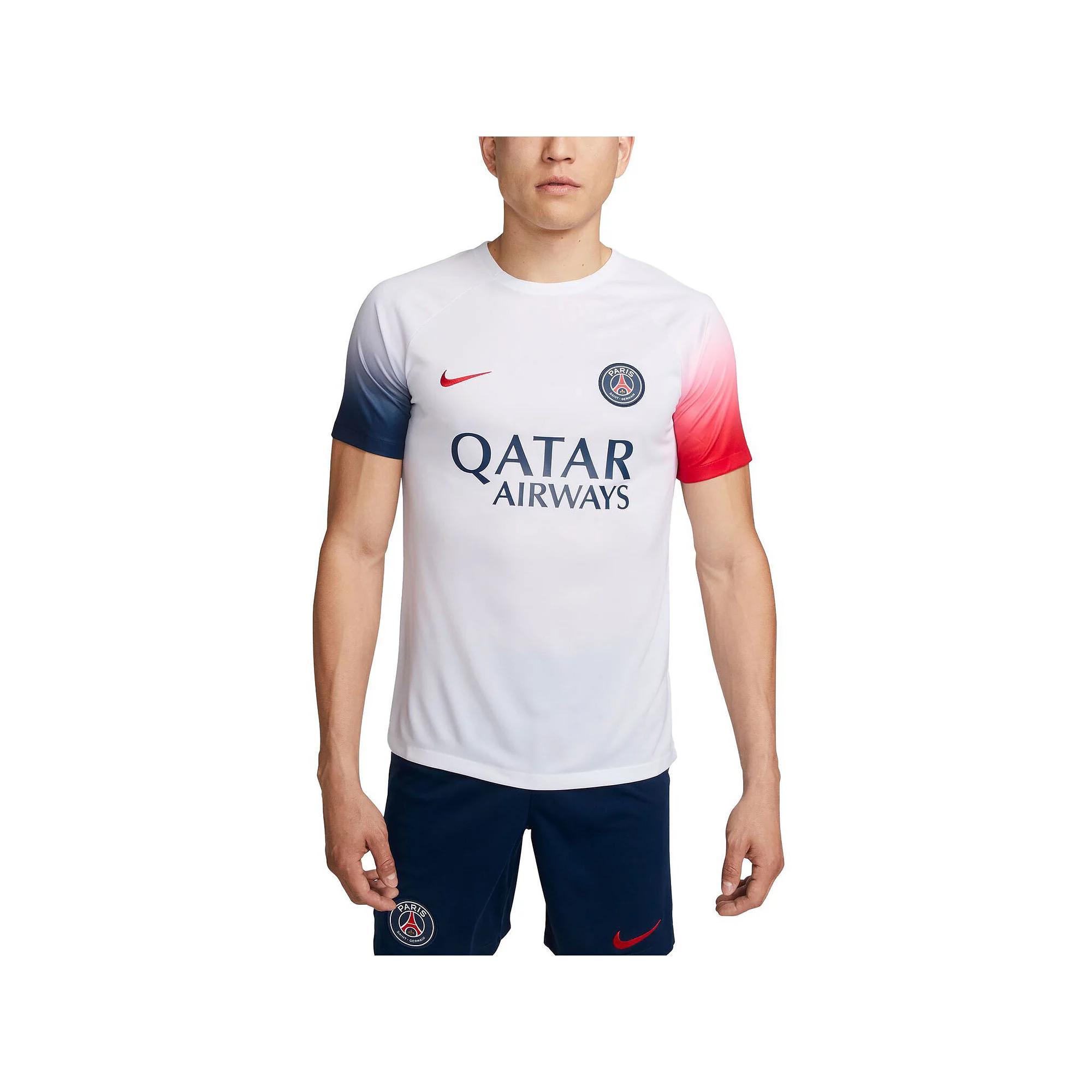 Men's Nike White Paris Saint-Germain 2023/24 Academy Pro Pre-Match Top, Size: Large, Psg White Product Image