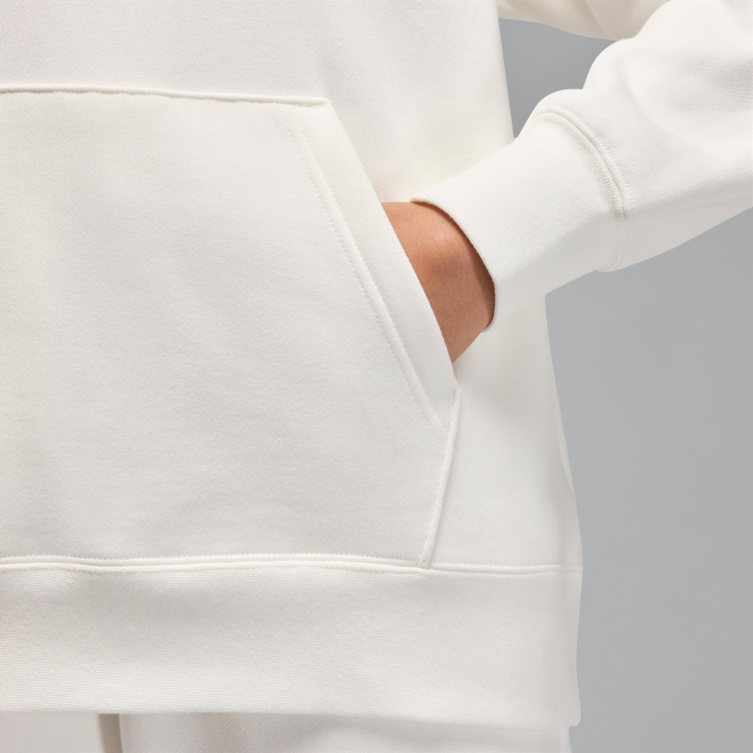 Jordan Flight Fleece Women's Satin-Lined Pullover Hoodie Product Image