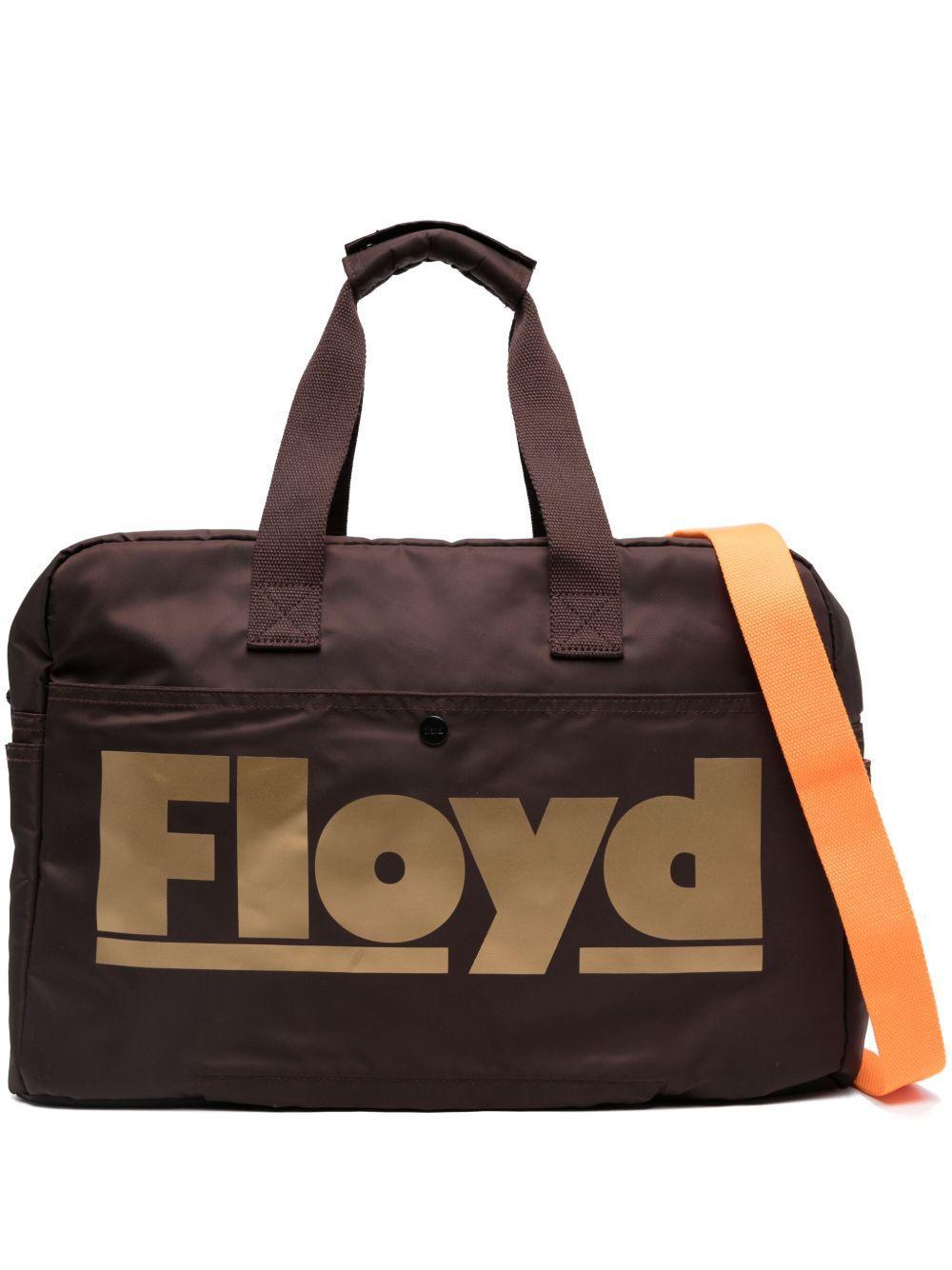 logo-print zip-fastening holdall Product Image