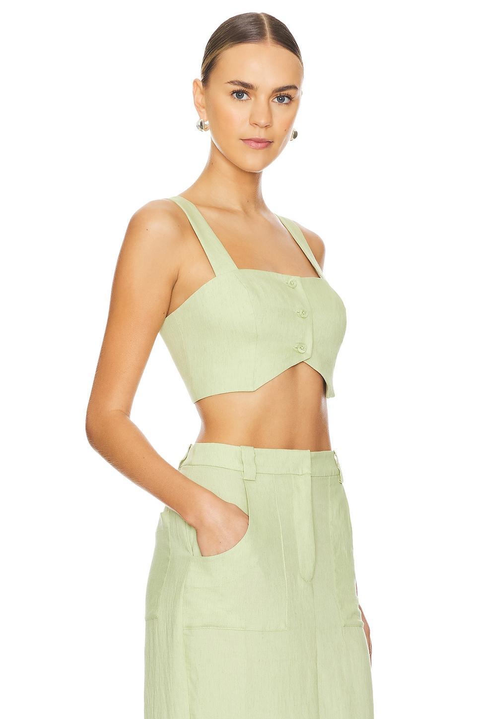 Royston Crop Top Amanda Uprichard Product Image