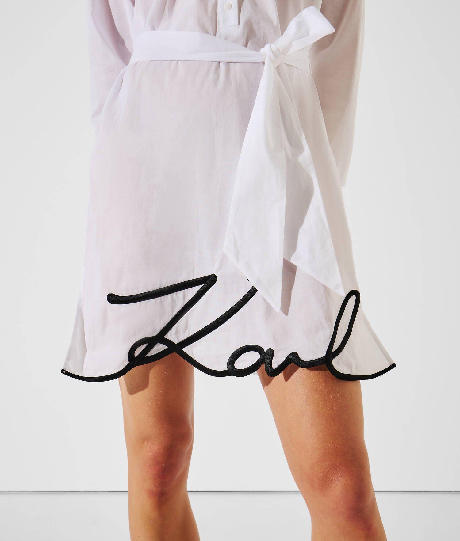 K/SIGNATURE BEACH SHIRT DRESS Product Image