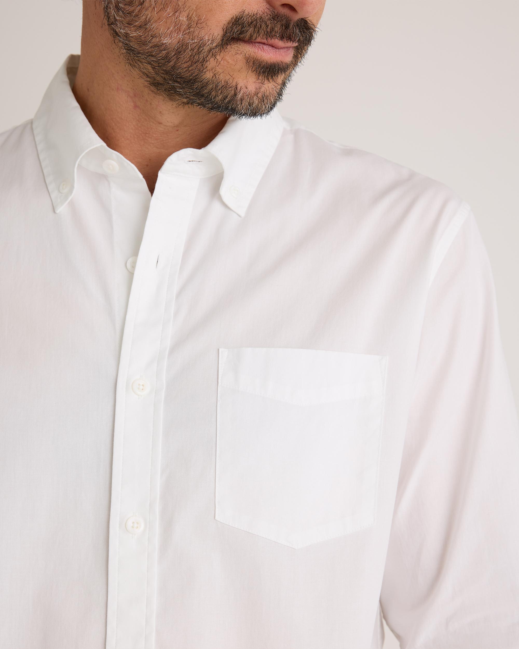 Quince | Men's Stretch Poplin Shirt Organic Cotton Product Image