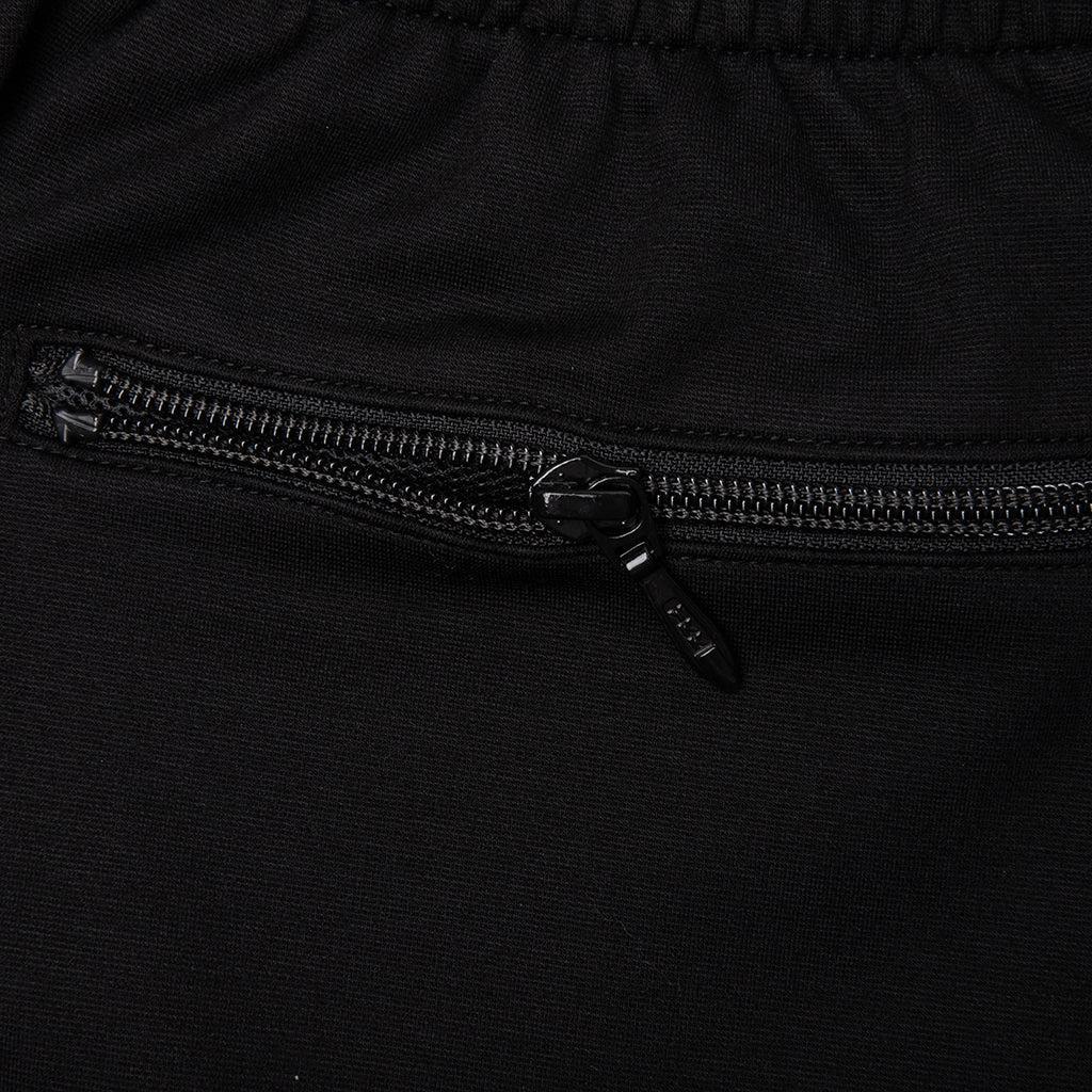 Rayon Jersey Fringe Boot-Cut Track Pant - Black Male Product Image