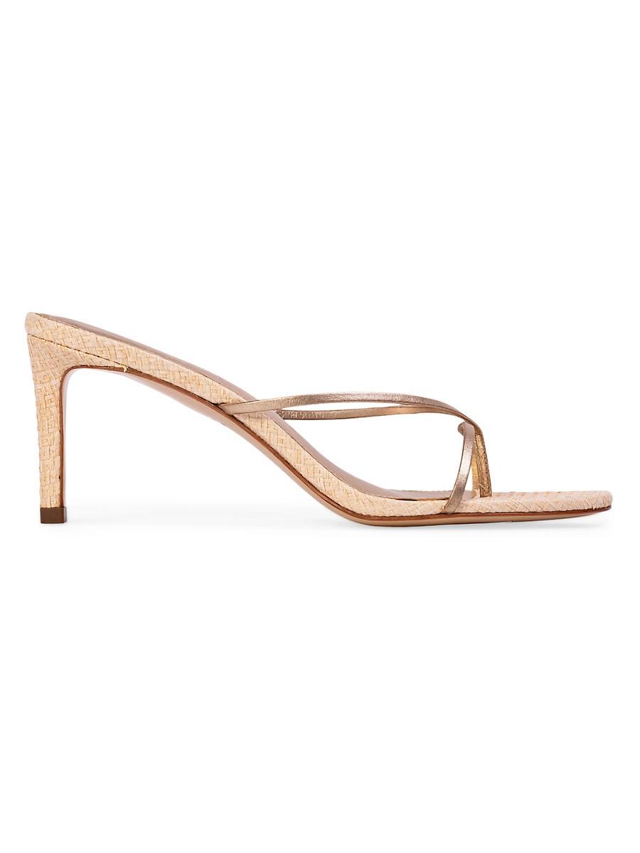 Womens Jade 65MM Raffia Sandals Product Image
