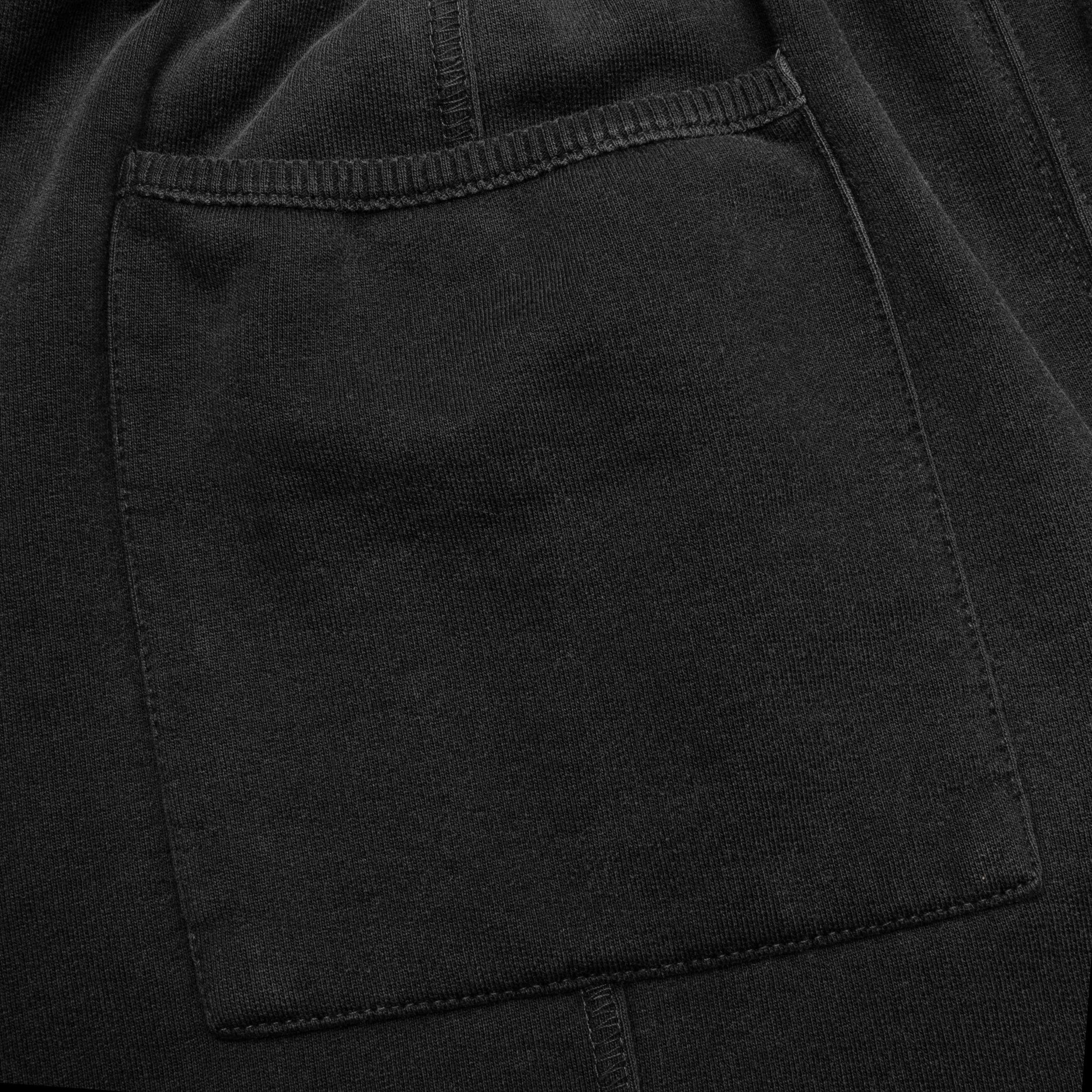 Feature x Represent Step Hem Sweatpants - Stained Black Male Product Image