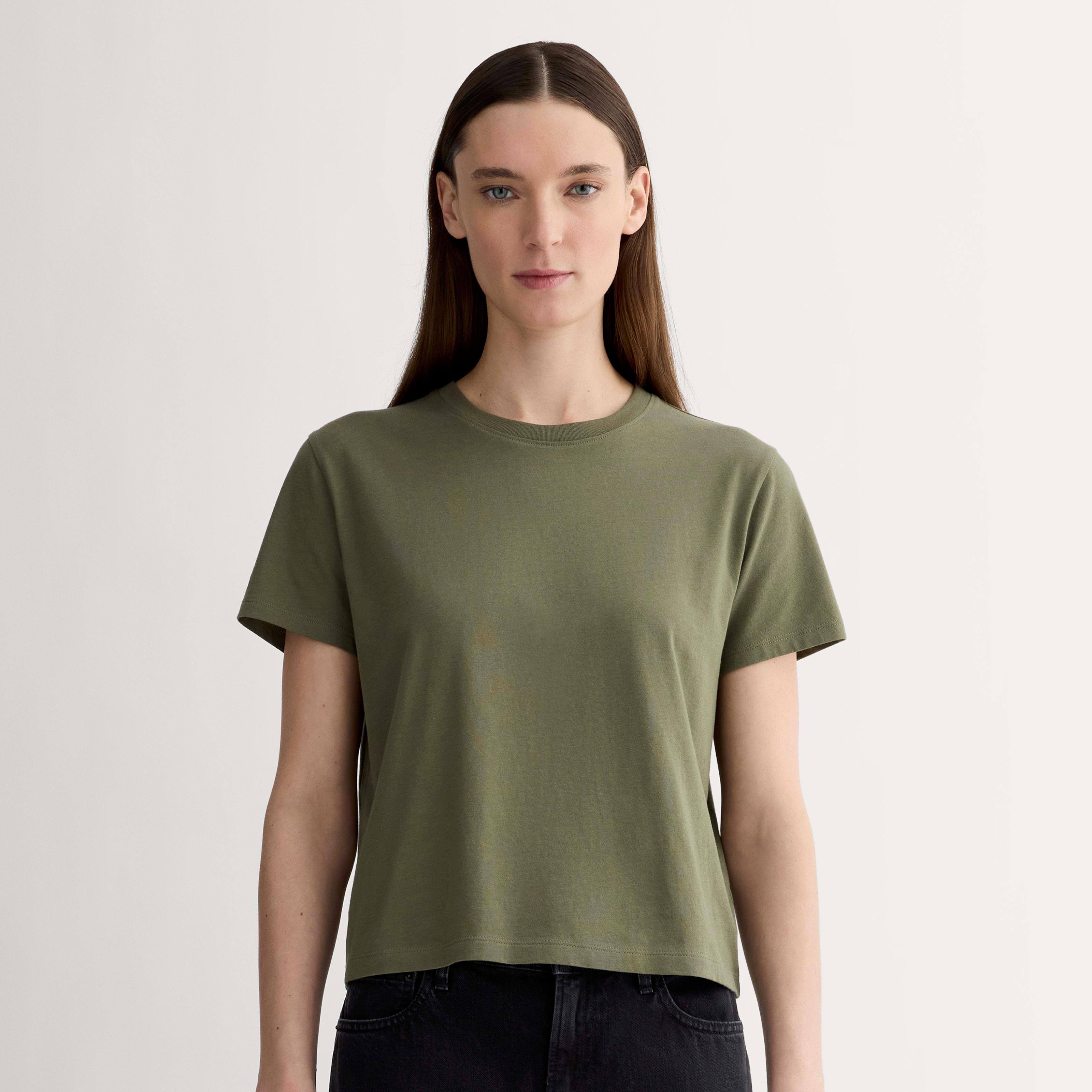 Womens Box-Cut T-Shirt in Essential Cotton by Everlane Product Image