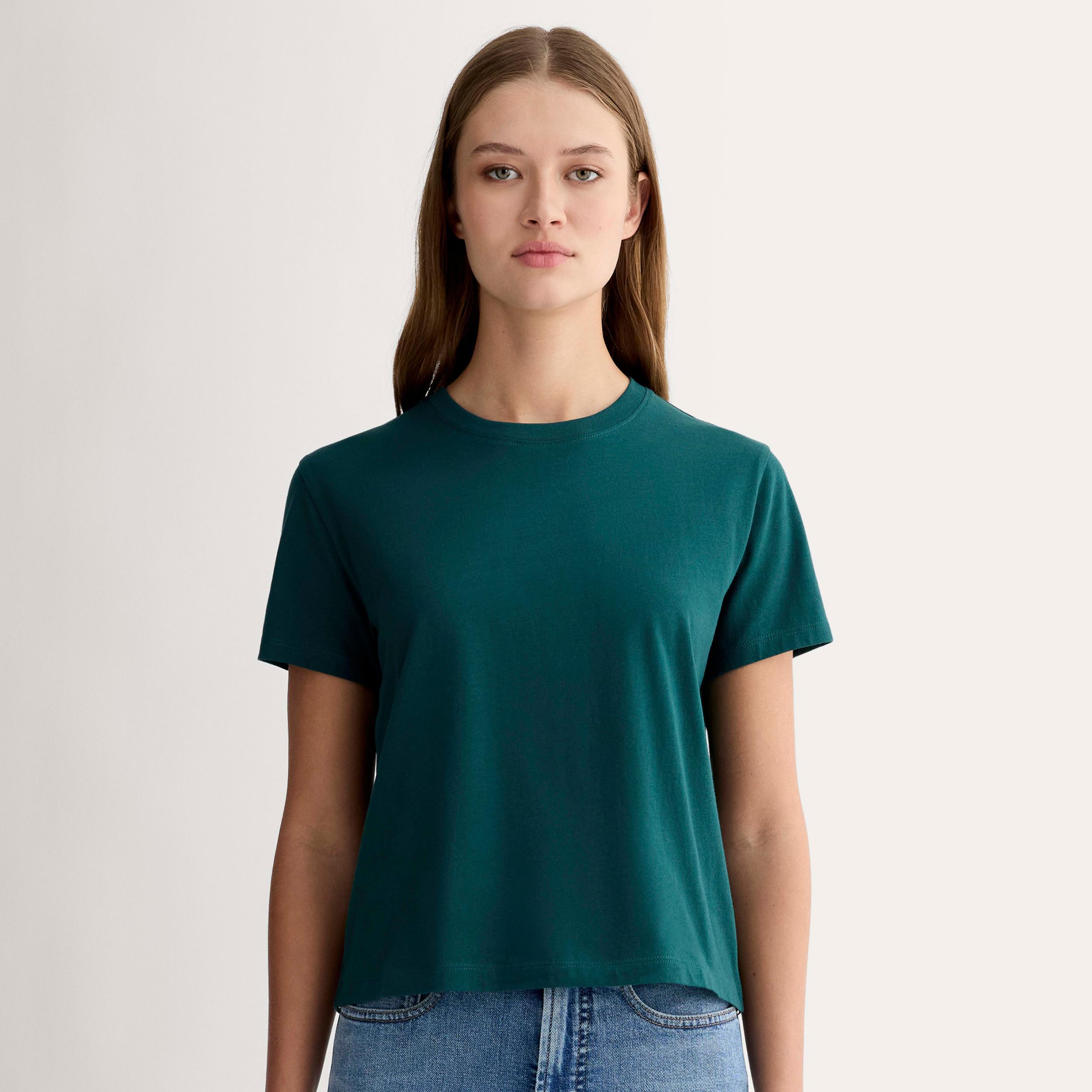 Womens Box-Cut T-Shirt in Essential Cotton by Everlane Product Image