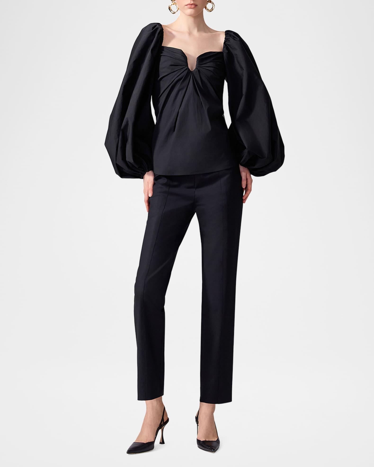 Sweetheart Balloon-Sleeve Top Product Image