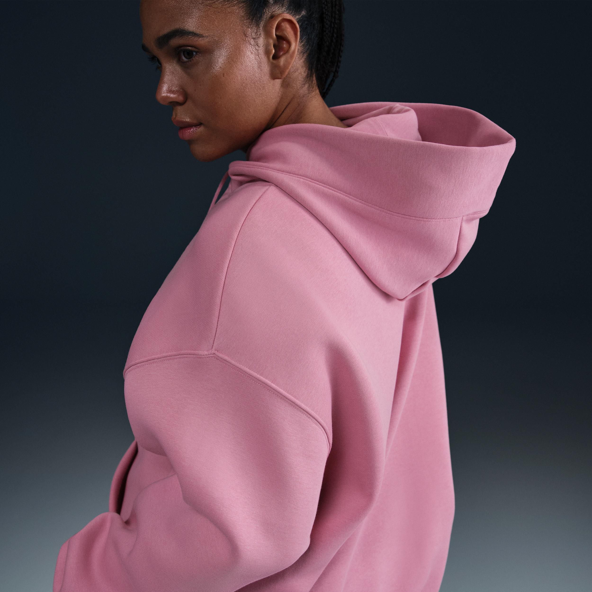 Womens Nike Sportswear Phoenix Fleece Oversized Pullover Hoodie (Plus Size) Product Image