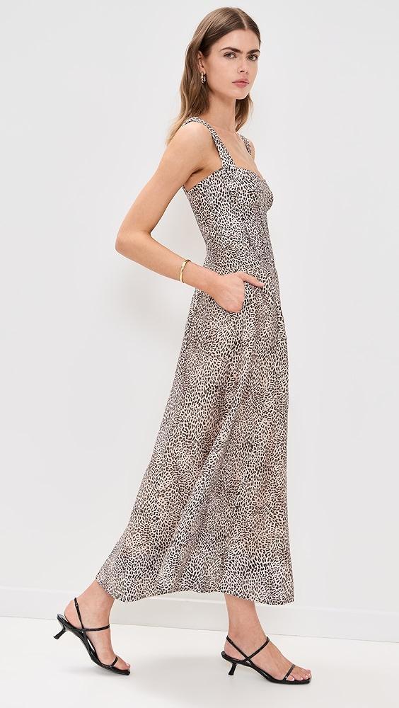 BARDOT Lilah Corset Midi Dress | Shopbop Product Image