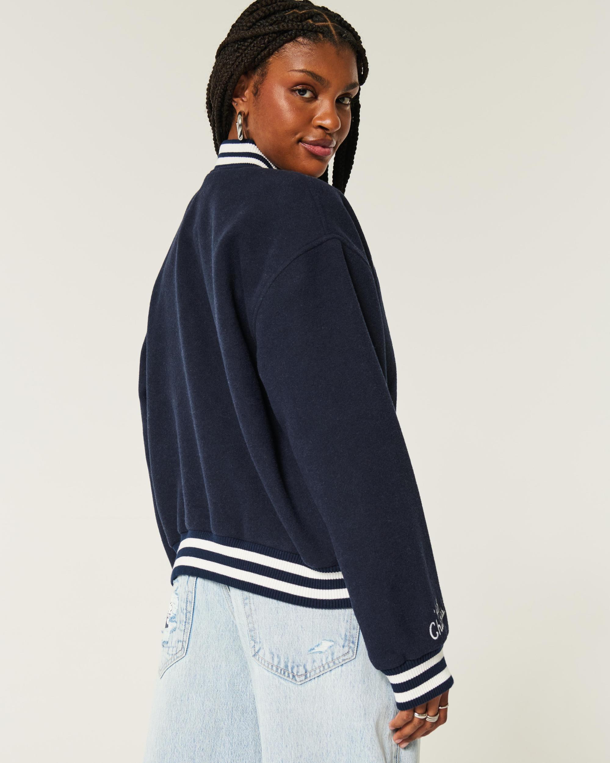 West Village Varsity Graphic Bomber Jacket Product Image
