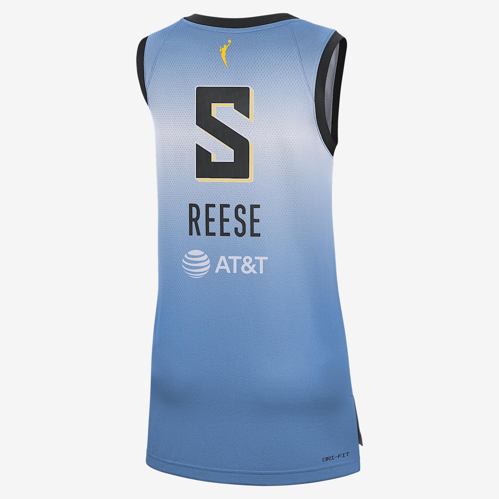 Angel Reese Chicago Sky 2024 Rebel Edition Nike Women's Dri-FIT WNBA Victory Jersey Product Image