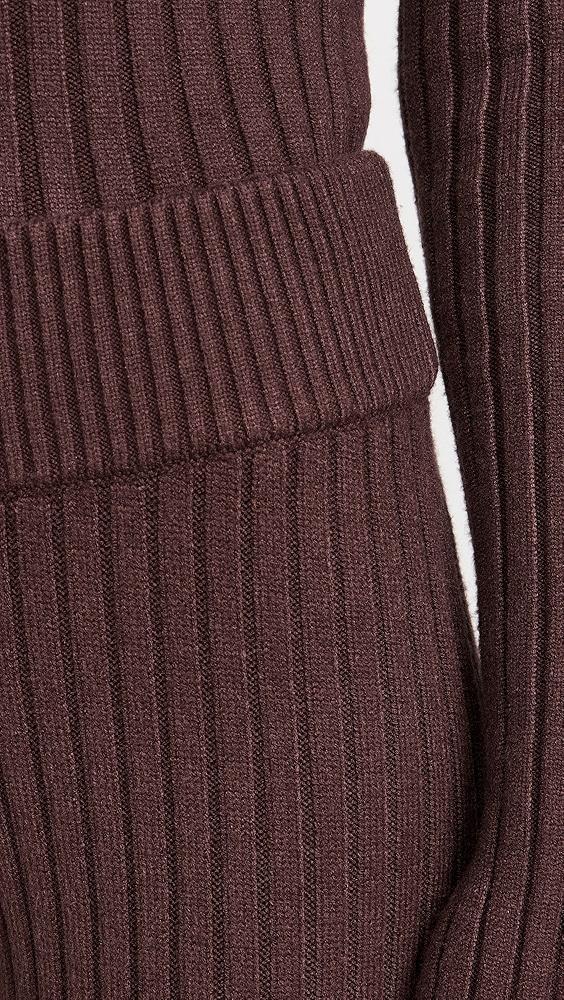 GUIZIO Thalia Rib Pants | Shopbop Product Image