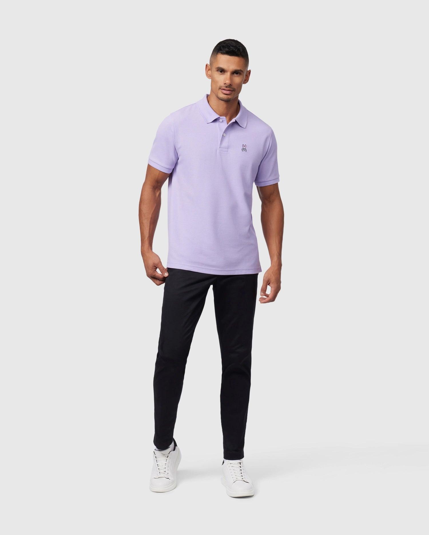 MENS CLASSIC PIQUE POLO SHIRT - B6K001A2PC Product Image